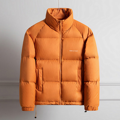 5 spalvų vyriškos korėjietiškos Harajuku pūkinės striukės, 2023 m. Naujos mados trumpos baltos pūkinės striukės, šiltos japoniško stiliaus vyriškas paltas