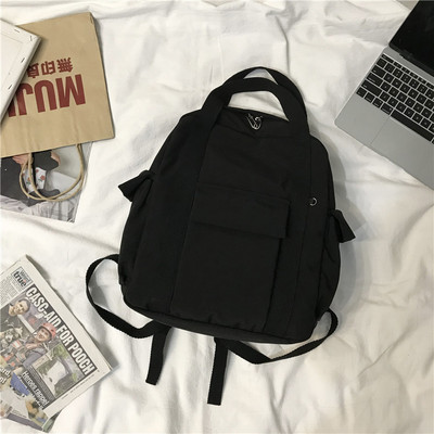 Σακίδια πλάτης Γυναικεία κορεατικά πολυλειτουργικά ταξίδια Harajuku Σακίδιο πλάτης μεγάλης χωρητικότητας Ρετρό συμπαγής αδιάβροχη τσάντα Students Preppy