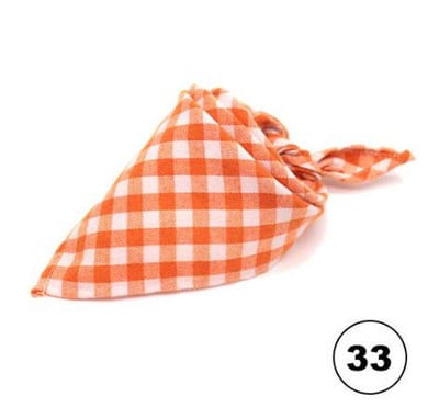 Lemmikloomade bandaanid Klassikaline ruuduline väike koer Kassi pudipõlled Puuvillane sall Kolmnurkne side kassidele Kutsikapea sall Kaelaräti tarvikud