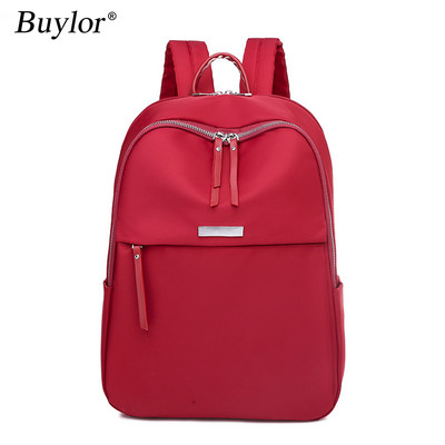 Buylor Oxford γυναικείο σακίδιο πλάτης μόδας Απλή τσάντα υπολογιστή για κορίτσια Σχολική τσάντα ώμου Γυναικεία τσάντα ταξιδιού μεγάλης χωρητικότητας
