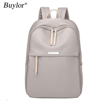 Buylor Oxford γυναικείο σακίδιο πλάτης μόδας Απλή τσάντα υπολογιστή για κορίτσια Σχολική τσάντα ώμου Γυναικεία τσάντα ταξιδιού μεγάλης χωρητικότητας