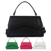 Geantă pentru damă Genți de mână casual din piele PU Curea reglabilă rezistentă la uzură Genți de umăr de călătorie de culoare solidă
