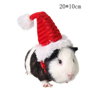 Κεφαλόδεσμος για κατοικίδια, καπέλο σκύλου, γάτα Χριστουγεννιάτικα αξεσουάρ Santa Cap Pompoms Headbands Χριστουγεννιάτικα καπέλα για πάρτι