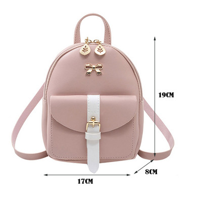 Geantă de umăr din piele PU de modă pentru femei, rucsac ocazional de călătorie, genți de mână de mare capacitate pentru studenți, 2023