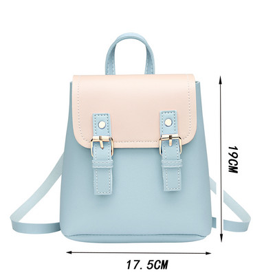 Geantă de umăr din piele PU de modă pentru femei, rucsac ocazional de călătorie, genți de mână de mare capacitate pentru studenți, 2023