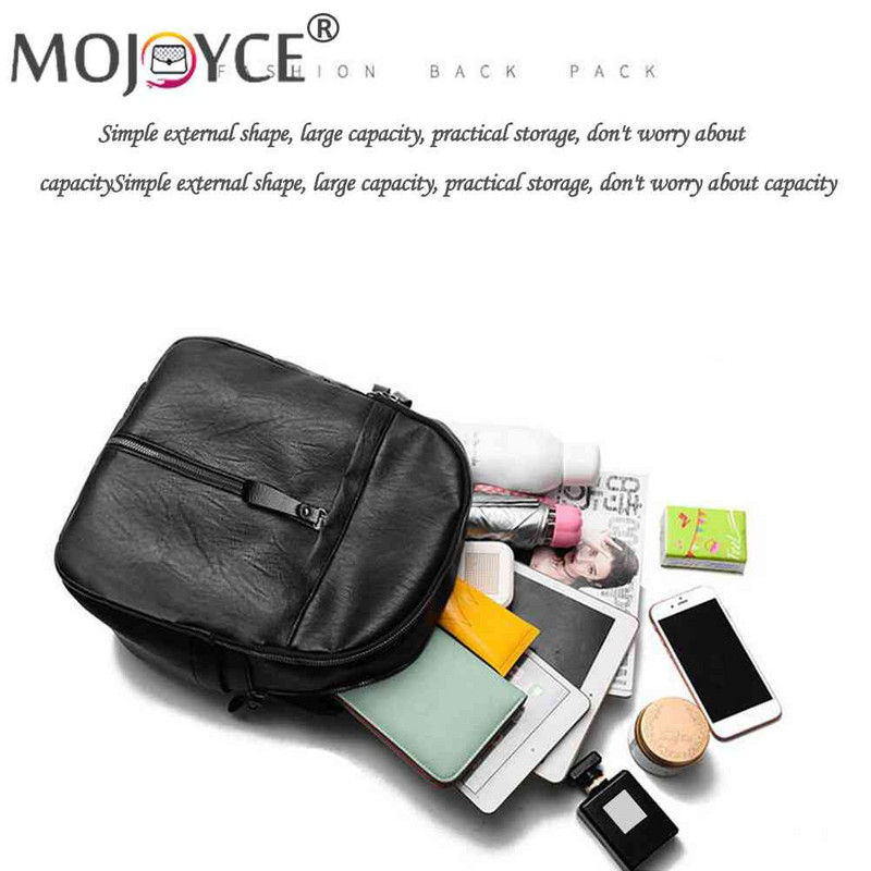 Geantă de umăr din piele PU de modă pentru femei, rucsac ocazional de călătorie, genți de mână de mare capacitate pentru studenți, 2023