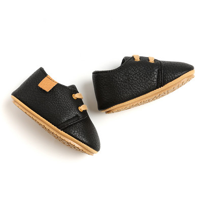 Παπούτσια για νεογέννητα Βρεφικά παπούτσια για αγόρια για κορίτσια Κλασική δερμάτινη σόλα από καουτσούκ Αντιολισθητική σόλα για νήπια First Walkers Βρεφικά παπούτσια για κορίτσια Μοκασίνια