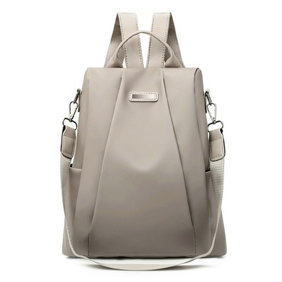 Μόδα Γυναικεία Τσάντα πλάτης Αντικλεπτική Τσάντα ώμου Μεγάλης χωρητικότητας Σχολική Τσάντα για Εφήβους Casual Oxford Pu Αδιάβροχη τσάντα ταξιδιού