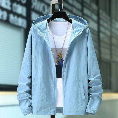 Jachetă nouă pentru bărbați, primăvară, toamnă, ocazională, cu fermoar, hanorace, rezistentă la vânt, pulover în aer liber, îmbrăcăminte sportivă