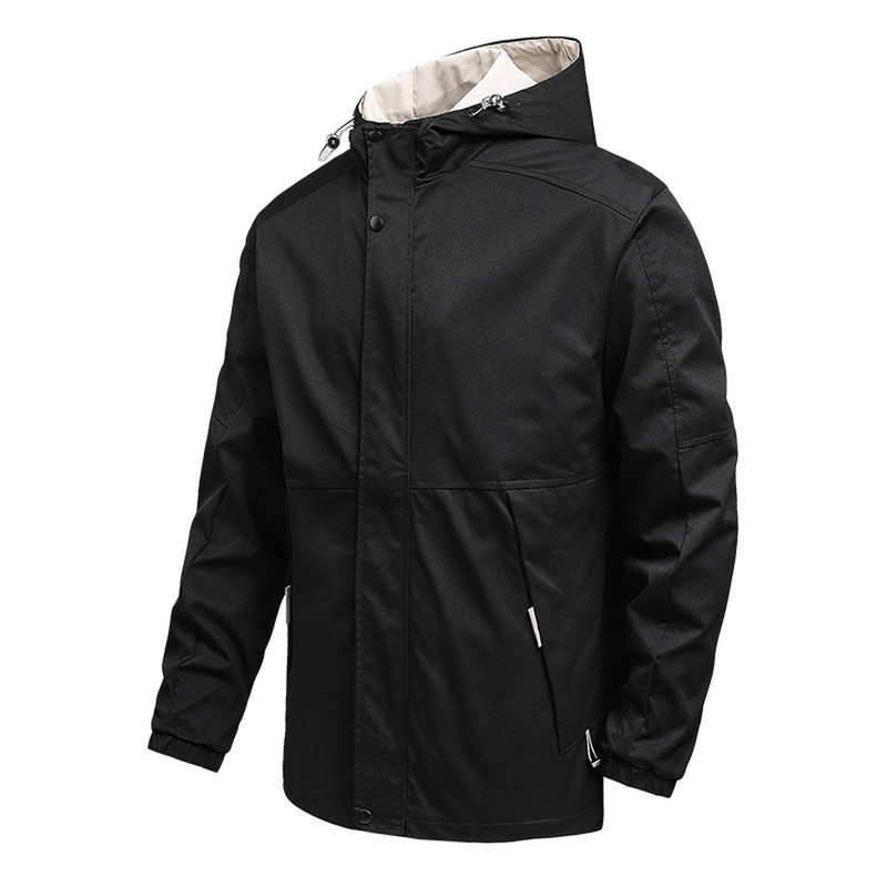 Χειμερινά Μπουφάν Ανδρικά Ανδρικά Μπουφάν Παλτό Απλή Εκτύπωση Αθλητικά Χειμερινό Παλτό με Κουμπί Φθινοπωρινό Μπουφάν Ελαφρύ Ανδρικό Ζεστό Φερμουάρ