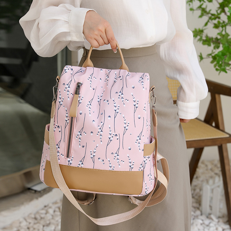 Modni ruksak protiv krađe Ženske ležerne vodootporne školske torbe za tinejdžerice Višenamjenska torba za rame Putni ruksak Sac