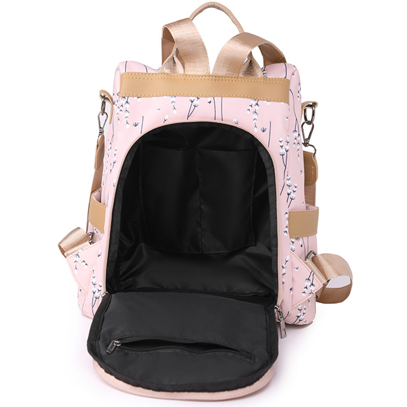 Modni ruksak protiv krađe Ženske ležerne vodootporne školske torbe za tinejdžerice Višenamjenska torba za rame Putni ruksak Sac