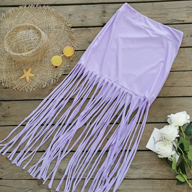 2023 Trodijelni bikini set Cover Up kupaći kostim Ženski kupaći kostim visokog struka s printom za ženski kupaći kostim Tropski