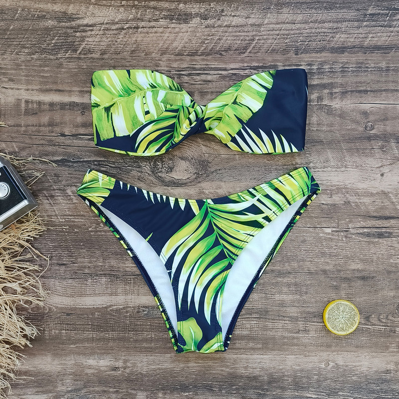 2023. aasta kolmeosaline bikiinide komplekt, kattev ujumisriided, naiste ujumisriided, pikkade varrukatega push-up supelkostüümid, rannariided, ujumisbikiinid