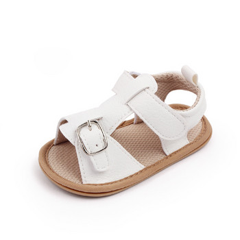 Чисто нови бебешки сандали за момичета Летни обувки за малки деца Новородени Bebes Sandales Обувки с гумена подметка за 1-годишно момче Сандали