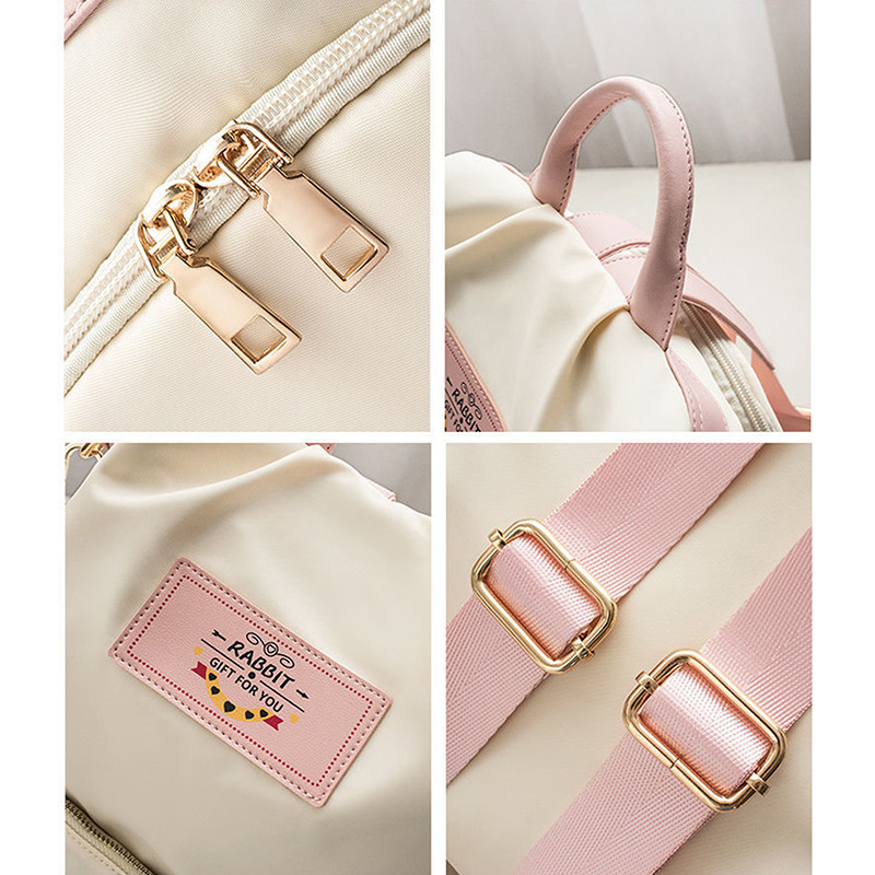 Naujas aukštos kokybės moteriškas pečių krepšys, didelės talpos Oksfordo medžiaginiai krepšiai Moteriška kuprinė, spalvota, moteriškos pečių kuprinės