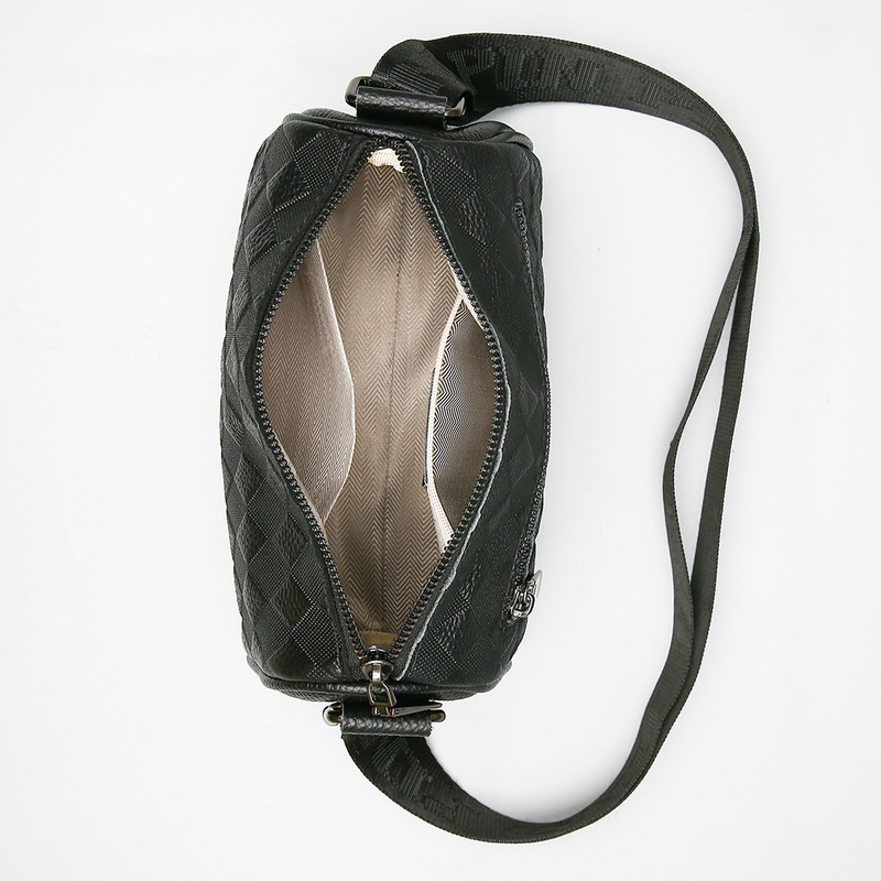 Γυναικείες τσάντες χιαστί Τσάντα ώμου συμπαγές φαρδύ λουράκι Μεγάλης χωρητικότητας Ρυθμιζόμενο λουράκι ώμου με φερμουάρ Diamond Lattice Messenger Τσάντα