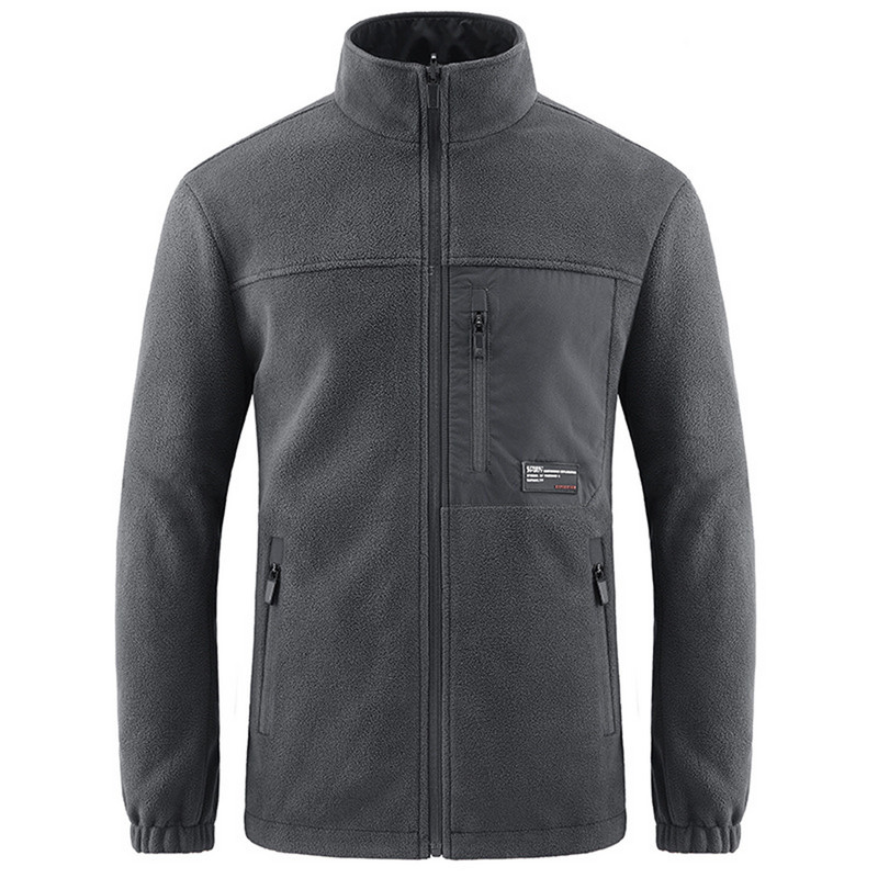 Zimske jakne za muškarce Kaputi korejski za zimu Muškarci jednobojni top na otvorenom muški prozračni topli muški kaput dvostruki kaputi