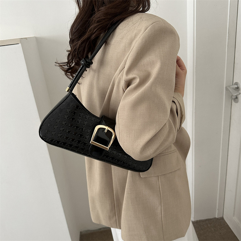 Geantă Messenger, solidă, elegantă, genți ghiozdan, genți pentru femei, geantă cu jumătate de lună, 2023, geantă de mână moale, genți de umăr strălucitoare