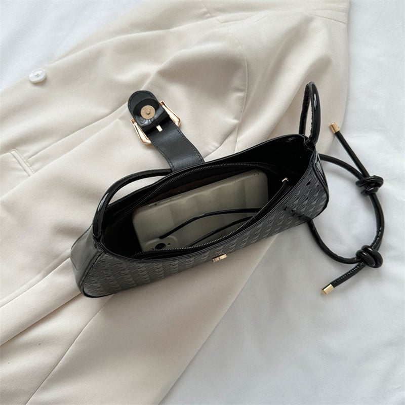 Geantă Messenger, solidă, elegantă, genți ghiozdan, genți pentru femei, geantă cu jumătate de lună, 2023, geantă de mână moale, genți de umăr strălucitoare