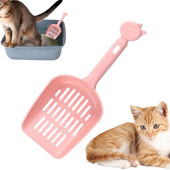 Σκούπα γάτας για κουτί απορριμμάτων γάτας Φτυάρι φίλτρο καθαρής τουαλέτας συλλογής σκουπιδιών Εργονομικό κοσκινιστικό για σπίτια Καταστήματα κατοικίδιων ζώων