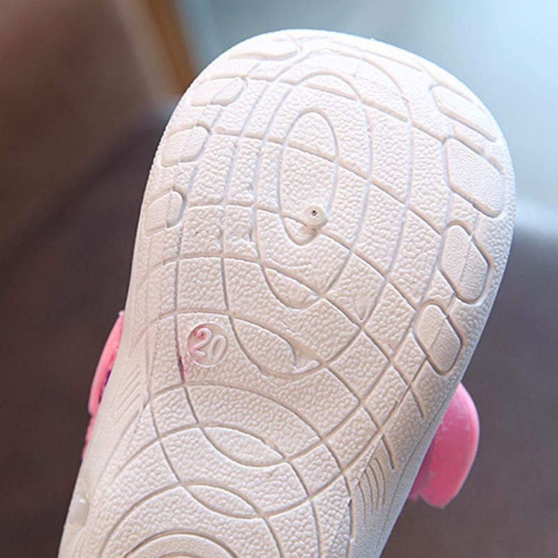 Παπούτσια για μωρά για μωρά Κινούμενα σχέδια Star Rabbit Ears Παιδικά Παιδικά Casual Squeaky Μονό Παπούτσια Κορίτσια Αγόρια Μαλακά αθλητικά παπούτσια pour nouveaux nés