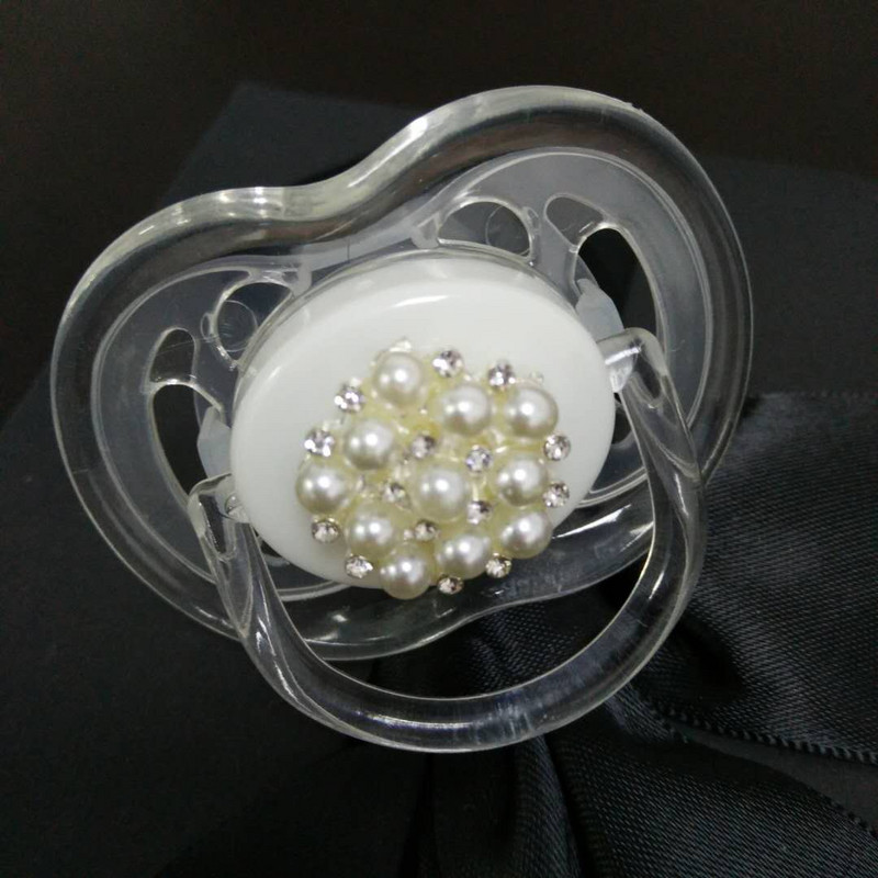 Κούκλες Βάπτισης Βάπτιση Μαλλιά Φιόγκοι για νήπια Μπουτίκ Πιπίλα Παπούτσια για κοριτσάκι με διαμάντια Αναμνηστικό δώρο γενεθλίων