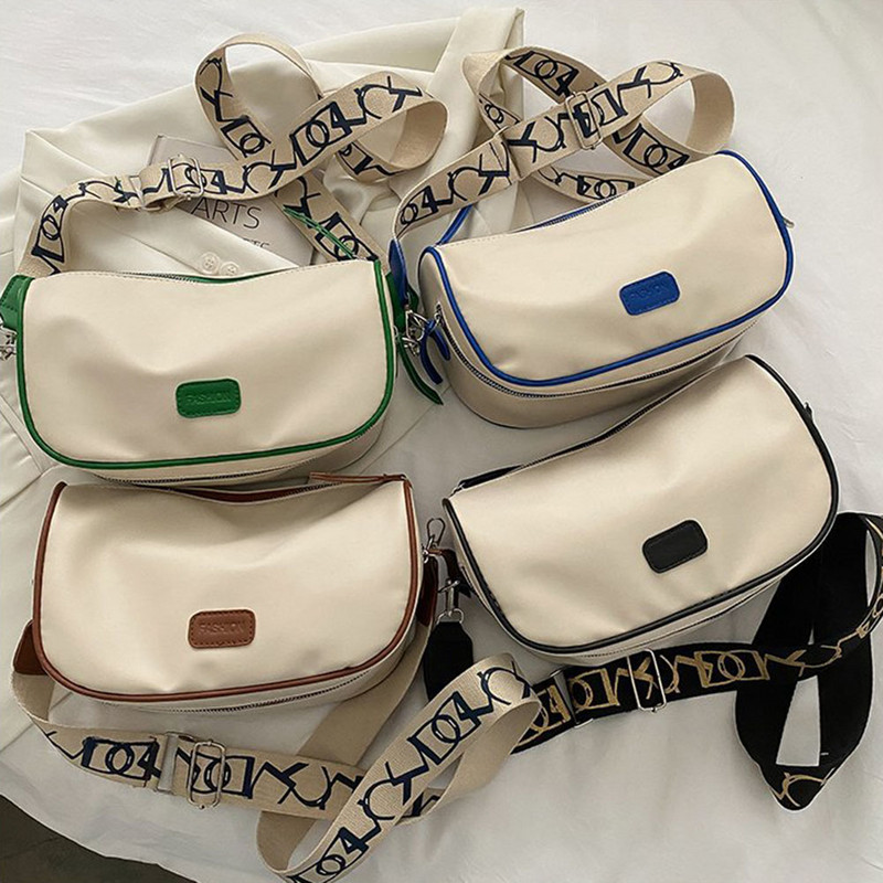 Ženska torba za preko ramena Clash of Colour PU jastučna torba za rame Podesiva naramenica Kurirska torba Ženska torba za ležerne kupnje