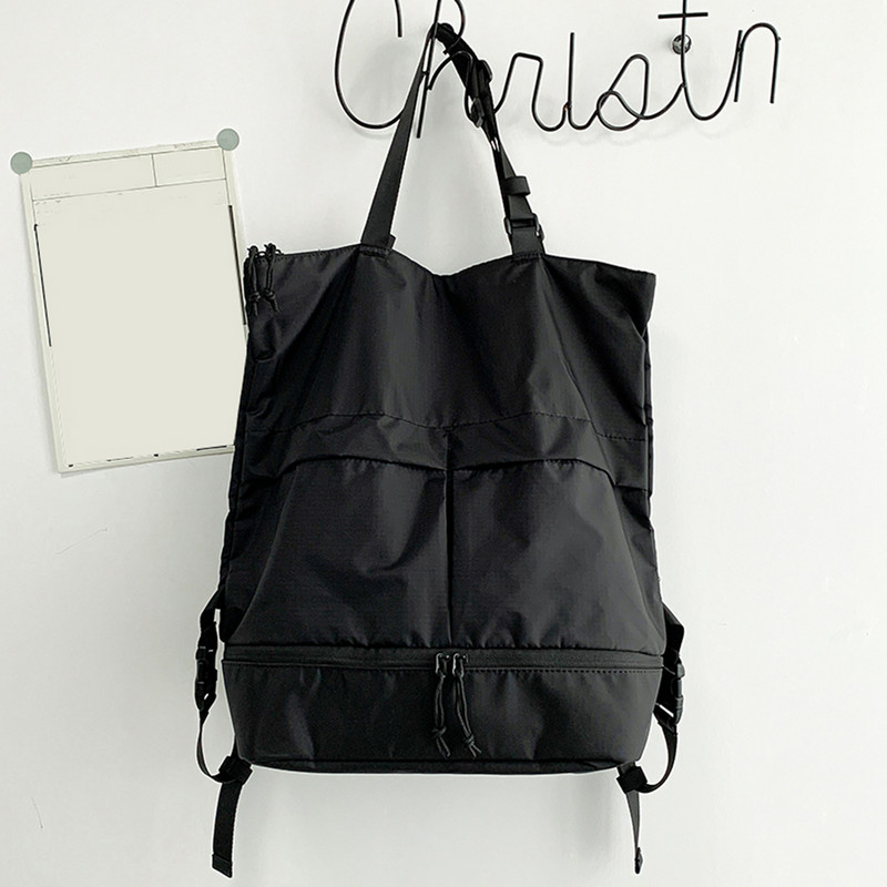 Σακίδια Unisex Μεγάλης χωρητικότητας Nylon Αδιάβροχη αθλητική τσάντα Γυναικείες και ανδρικές φορητές τσάντες πλάτης Trend Σχολικές τσάντες αναψυχής ταξιδιού