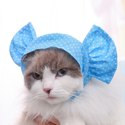 Mačka Pokrivala za glavu Sladak ljubimac Pas Mačka Kapa Slatke uši Šeširi za mačke Dječji Cosplay Rekviziti Pokrivala za glavu Uši Pokrivala za kućne ljubimce Dodaci za mačke