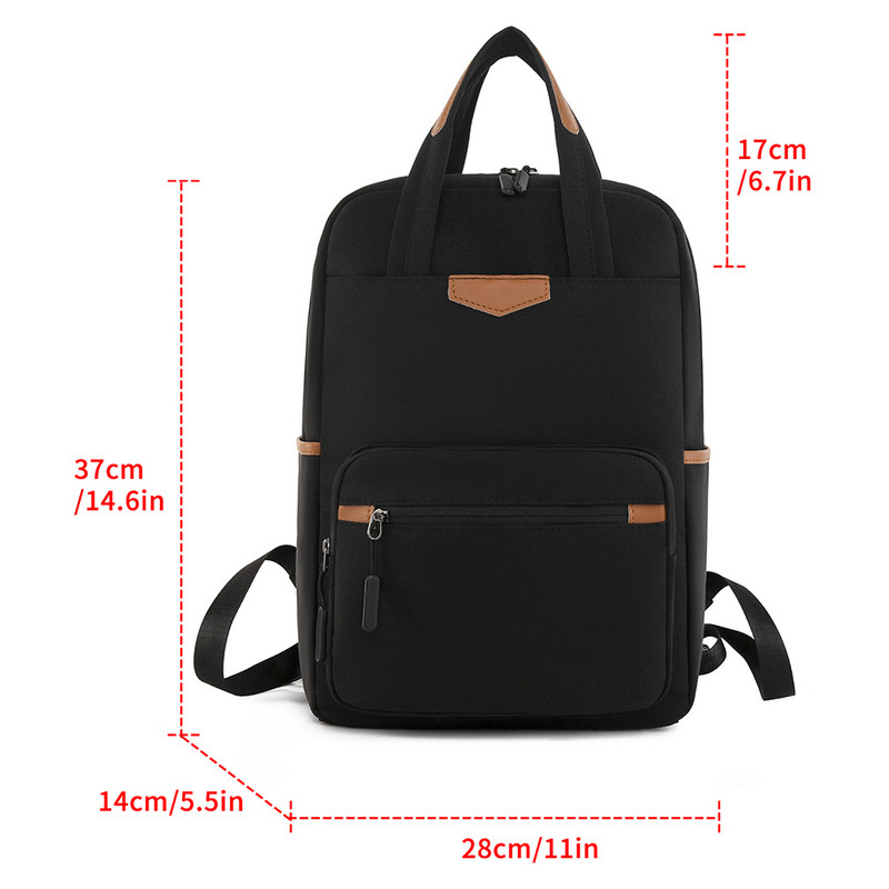 Γυναικεία φοιτητική τσάντα από καμβά Πολυλειτουργική τσάντα πλάτης Μεγάλης χωρητικότητας Σακίδια αγορών Fashion Αδιάβροχο σακίδιο Oxford