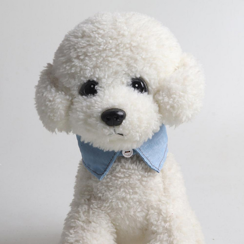 Ogrlica s mašnom za kućne ljubimce Ogrlica za pse Elegantna karirana ogrlica s mašnom s čvorom za mačke Podesivo odijelo za male pse Mačke Meka traper tkanina za vjenčanja