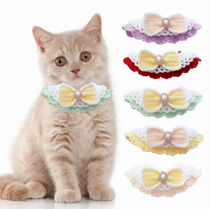 Κολάρο σκύλου Χαριτωμένο Chihuahua Pug Ferret Κολιέ σκύλου Διακοσμητικό σαλιάρα για κατοικίδιο για γάτα Κασκόλ για σκύλους σαλιάρα κολιέ αξεσουάρ για γάτες