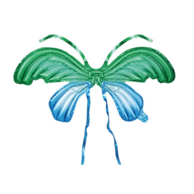 Kassihaldja tiib liblika õhupalli Halloweeni kostüümi tiib teeäärsetele kabiinidele õhupalli tiib täispuhutavad õhupalli fotorekvisiidid