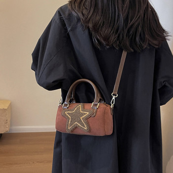 Дамска чанта Star Crossbody Универсална чанта Star Satchel Ежедневна чанта с горна дръжка Модерна есенна чанта Shopper