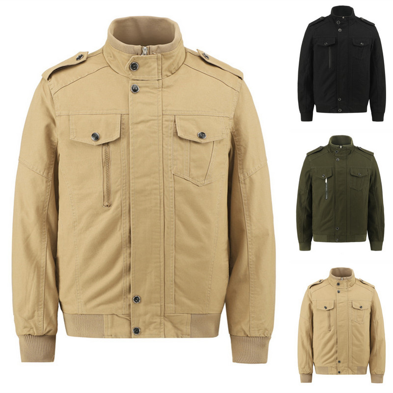 Zimske jakne za muškarce Zip Muške jesenske zimske jakne s printom na rukavima Duga Boreal muška košulja jakna za kampiranje Ropa Hombre