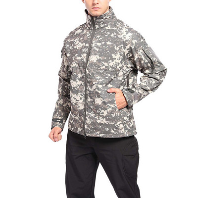 Îmbrăcăminte pentru bărbați Toamnă bărbați Jachete de iarnă Mark Paltoane cu uscare rapidă Cămașă cu fermoar moale Jachetă caldă Uzură solidă - Bărbați