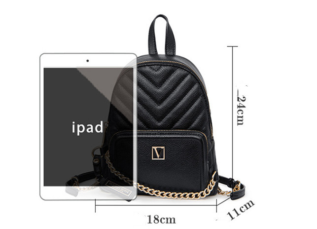 Žene Djevojke Ženski ruksak Mala putna školska torba za rame PU kožni ruksak VS