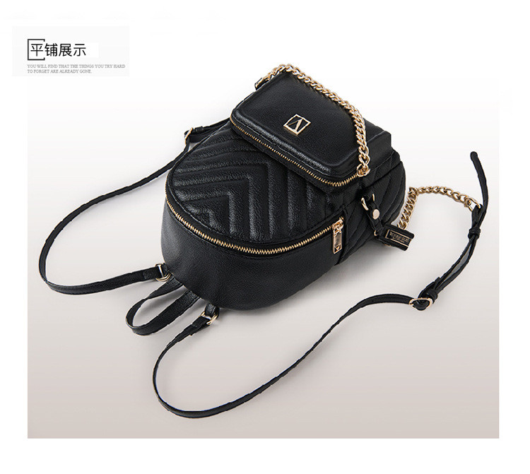 Žene Djevojke Ženski ruksak Mala putna školska torba za rame PU kožni ruksak VS