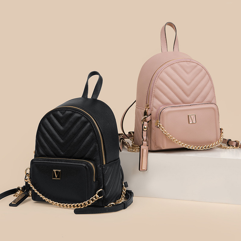 Žene Djevojke Ženski ruksak Mala putna školska torba za rame PU kožni ruksak VS