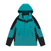 Ασορτί βρετανικό ανδρικό παλτό Πολυλειτουργικό μπουφάν πολλαπλών χρωμάτων αντιανεμικές τσέπες εξωτερικού χώρου Ζευγάρι με κουκούλα αδιάβροχο ανδρικό παλτό