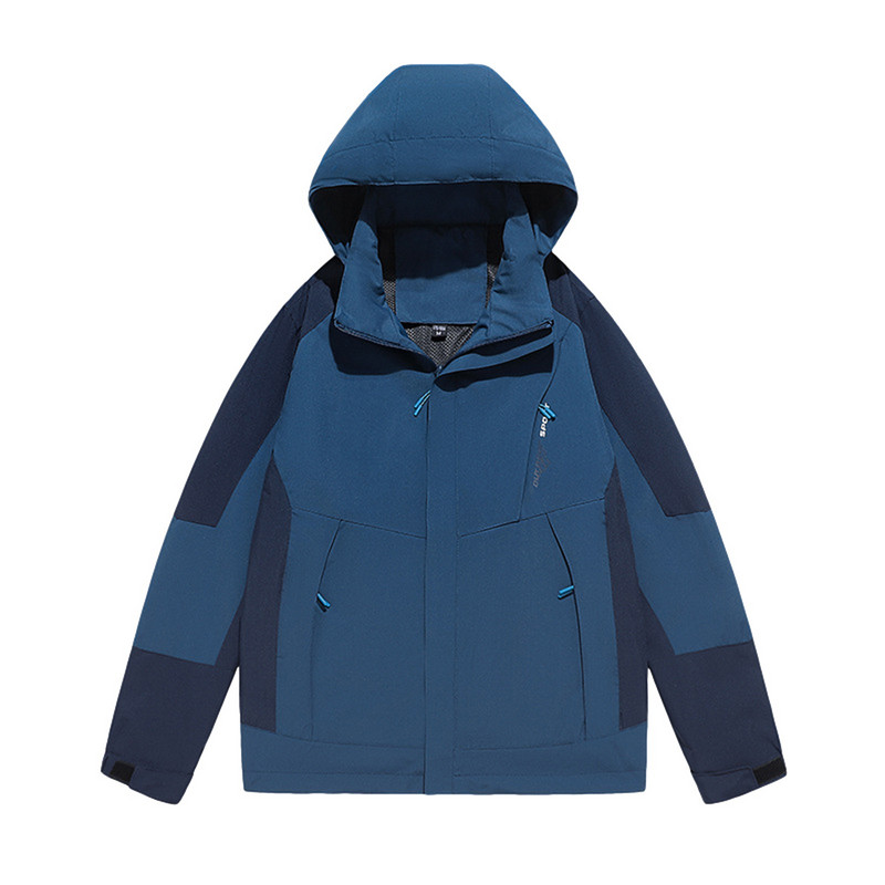 Ασορτί βρετανικό ανδρικό παλτό Πολυλειτουργικό μπουφάν πολλαπλών χρωμάτων αντιανεμικές τσέπες εξωτερικού χώρου Ζευγάρι με κουκούλα αδιάβροχο ανδρικό παλτό