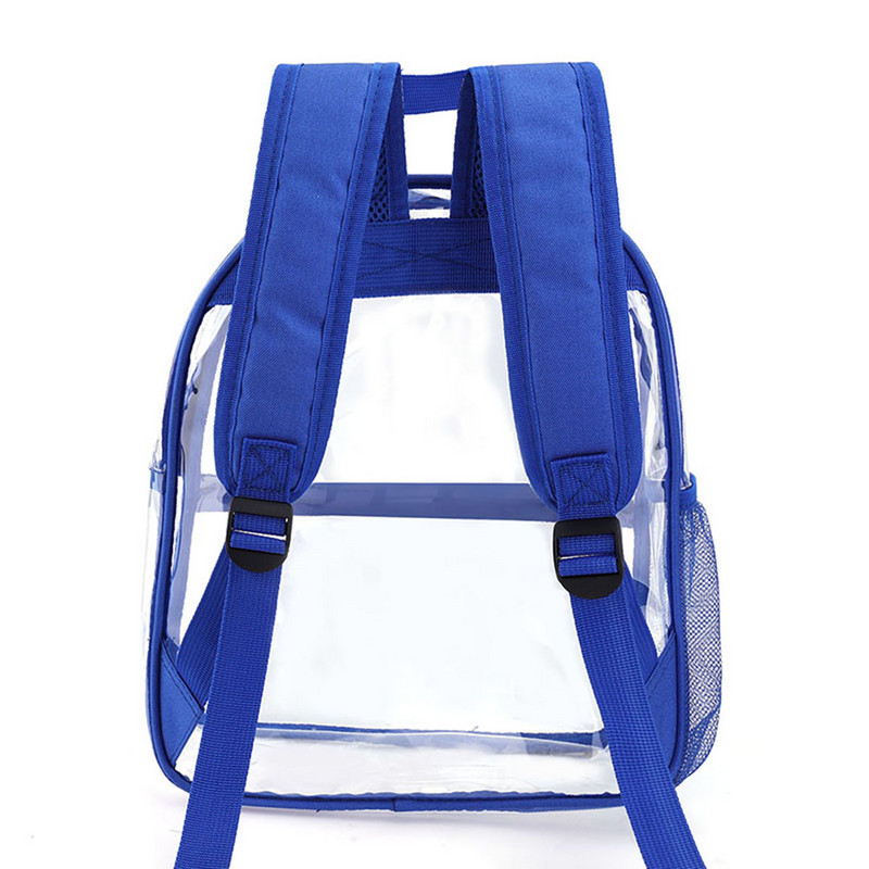 Clear Backpack Stadium Εγκεκριμένο Διαφανές Mini σακίδιο πλάτης για γυναίκες Ανδρικό σακίδιο πλάτης για εργασίες συναυλιών αθλητικών φεστιβάλ