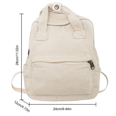 Vintage γυναικείο σακίδιο πλάτης Kawaii Girls Travel Book Τσάντες College Student School Τσάντα Γυναικεία σακίδια Laptop Χαριτωμένο σακίδιο Harajuku