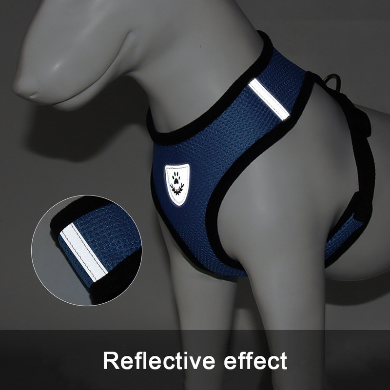 Kölyökmacska mellény hám pórázzal Légáteresztő hálós kisállat mellkaspántok Chihuahua York hámokhoz Fényvisszaverő bulldog sétáló póráz