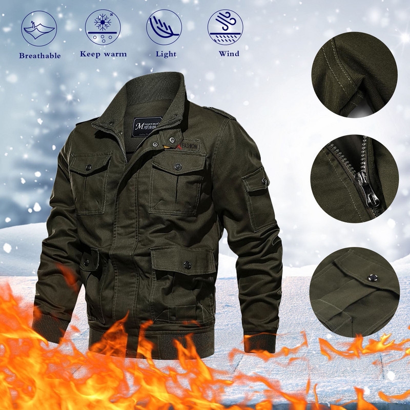 Jednobojni muški kaput od flisa s kapuljačom Muli Muški kaput na rever Jakna s velikim patentnim zatvaračem i džepovima Veličina Lagana muška jakna za slobodno vrijeme Kiša