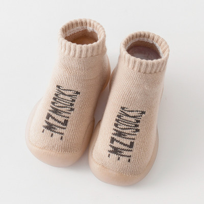 Βρεφικά παπούτσια Παιδική σόλα από μαλακό καουτσούκ First Walkers Παιδικές κάλτσες Παπούτσια Αντιολισθητικές Κάλτσες δαπέδου Κάλτσες Παιδικές κάλτσες Παπούτσια 0-4 Y Boo Girl Booties