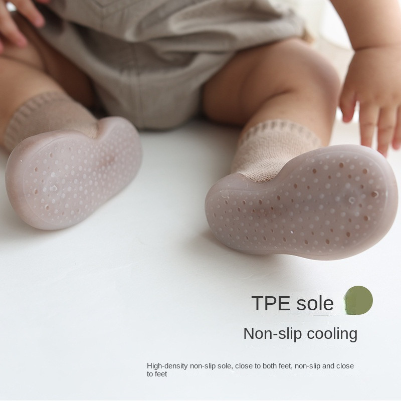 Βρεφικά παπούτσια Παιδική σόλα από μαλακό καουτσούκ First Walkers Παιδικές κάλτσες Παπούτσια Αντιολισθητικές Κάλτσες δαπέδου Κάλτσες Παιδικές κάλτσες Παπούτσια 0-4 Y Boo Girl Booties