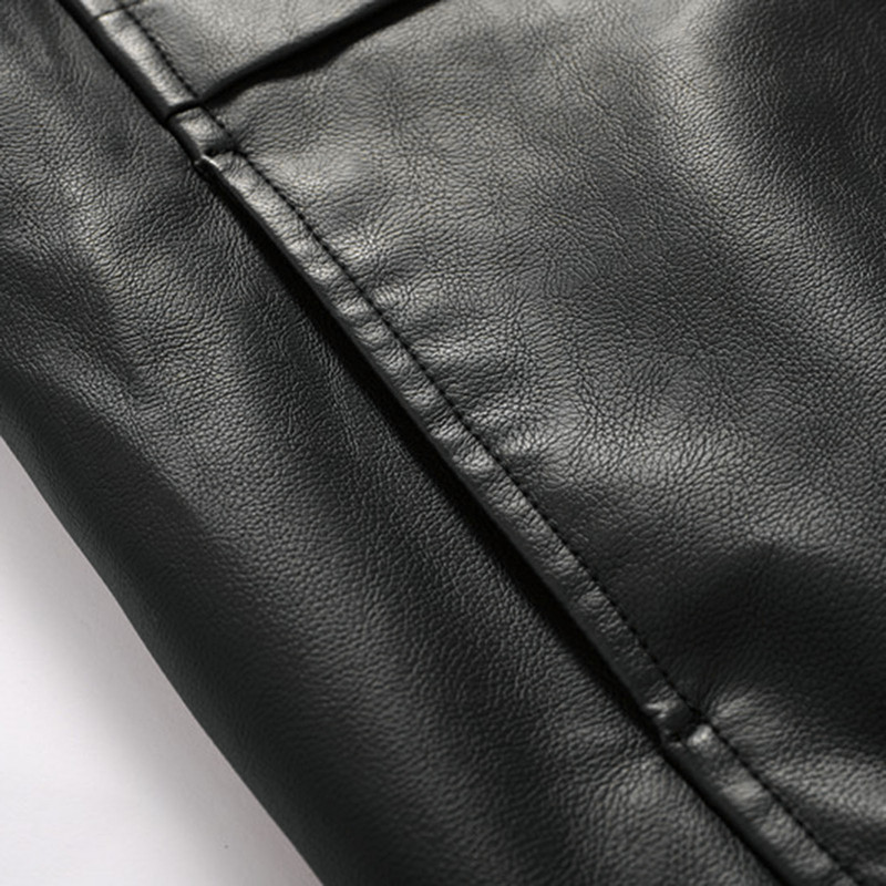 Coat Trench Color Meeste Nahkpluus Talvine Stiilne Talvine Velvet Mantel Meeste Solid Jope Top Meeste Talvine Suur jope