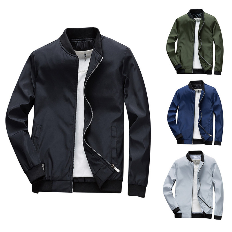 Ανδρικά ρούχα Fleece Rain Φθινόπωρο Ανδρικό Ανδρικό μπουφάν Winter Pure Outwear Tops Παλτό με μόνωση με φερμουάρ κάτω μπουφάν Χρώμα